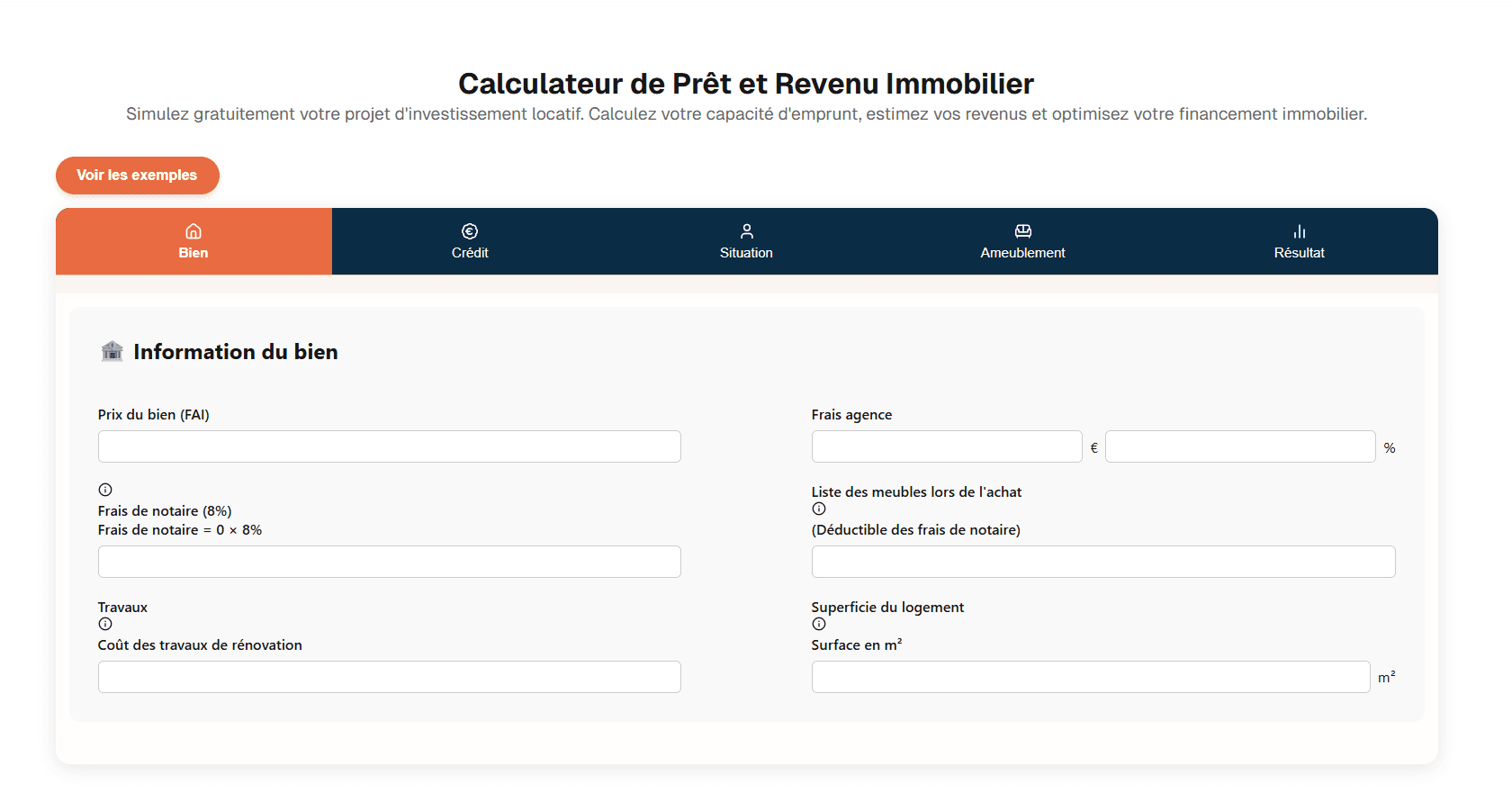 SimuRenta : Simulateur Immobilier Nouvelle Génération